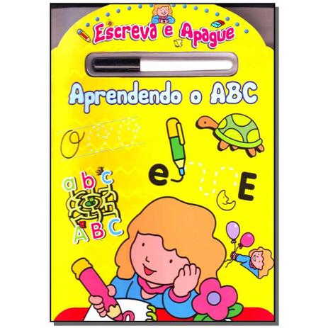 Livro - Escreva E Apague - Aprendendo O Abc - Todolivro Menor preço em Livro - Escreva E Apague - Aprendendo O Abc - Todolivro