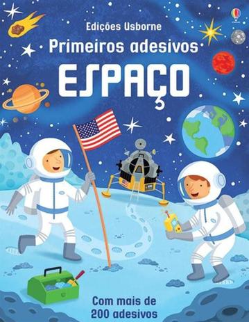 Livro - Espaço : Primeiros adesivos Menor preço em Livro - Espaço : Primeiros adesivos