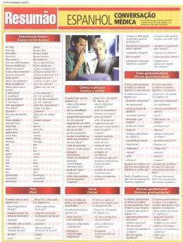 Livro - Espanhol Conversação Médica - Coleção Resumão - Res - resumao Menor preço em Livro - Espanhol Conversação Médica - Coleção Resumão - Res - resumao