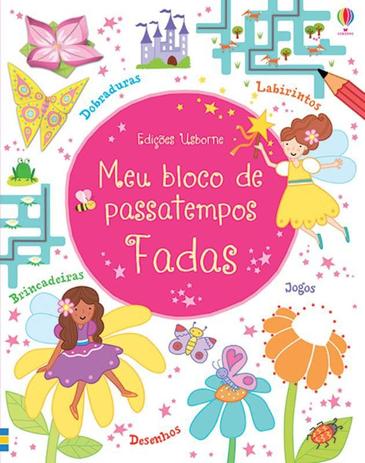 Livro - Fadas : Meu bloco de passatempos Menor preço em Livro - Fadas : Meu bloco de passatempos