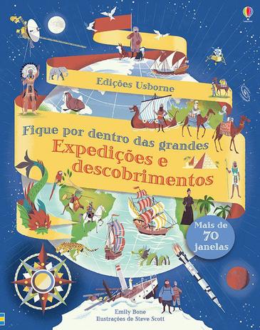 Livro - Fique por dentro das grandes expedições e descobrimentos Menor preço em Livro - Fique por dentro das grandes expedições e descobrimentos
