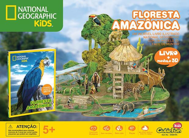 Livro - FLORESTA AMAZÔNICA: NATIONAL GEOGRAPHIC KIDS Menor preço em Livro - FLORESTA AMAZÔNICA: NATIONAL GEOGRAPHIC KIDS