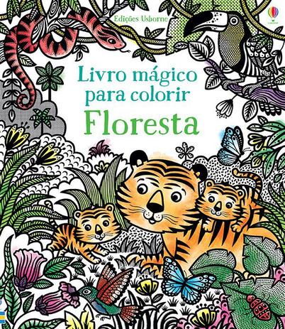 Livro - Floresta: livro mágico para colorir Menor preço em Livro - Floresta: livro mágico para colorir