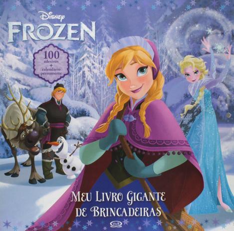 Livro - Frozen: meu livro gigante de brincadeiras Menor preço em Livro - Frozen: meu livro gigante de brincadeiras