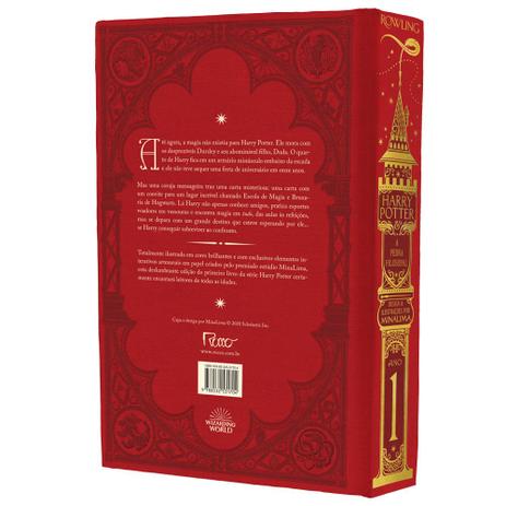 Livro Harry Potter e a Pedra Filosofal