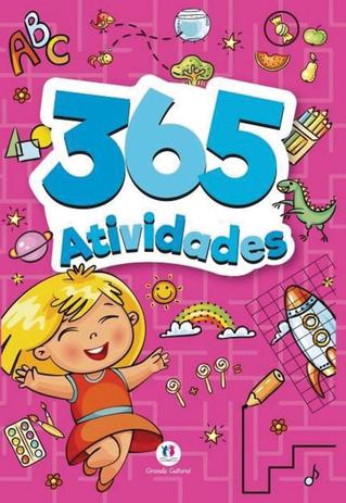 Livro Infantil Colorir 365 Atividades Divertidas Rosa Ciranda Menor preço em Livro Infantil Colorir 365 Atividades Divertidas Rosa Ciranda