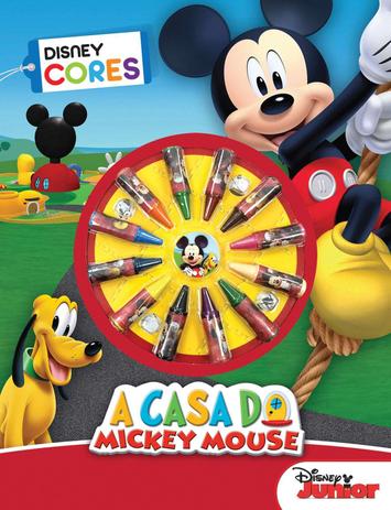 Livro Infantil Colorir Mickey Cores DCL Menor preço em Livro Infantil Colorir Mickey Cores DCL
