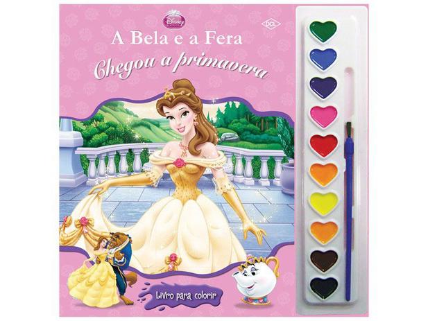 Livro Infantil Disney Aquarela - A Bela e a Fera Chegou a Primavera DCL