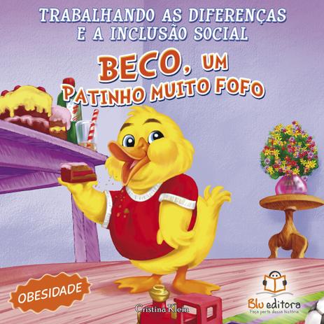 Livro Infantil Inclusão Social: Obesidade - Blu Editora - Dwinguler Menor preço em Livro Infantil Inclusão Social: Obesidade - Blu Editora - Dwinguler