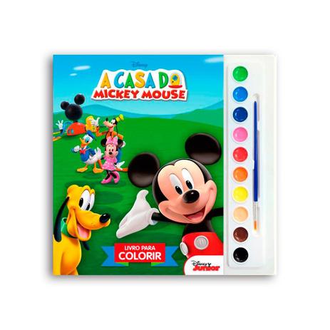 Livro Infantil Para Colorir - A Casa Mickey Mouse - Dcl Menor preço em Livro Infantil Para Colorir - A Casa Mickey Mouse - Dcl