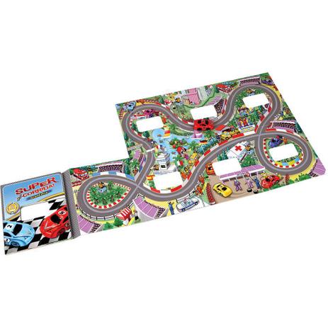Livro Infantil Super Corrida Grand Prix + Pista Dobrável - Vale das letras Menor preço em Livro Infantil Super Corrida Grand Prix + Pista Dobrável - Vale das letras