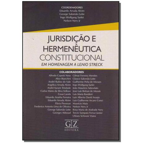 Livro - Jurisdicao E Hermeneutica Constitucional - 01Ed/17 - Gz editora Menor preço em Livro - Jurisdicao E Hermeneutica Constitucional - 01Ed/17 - Gz editora