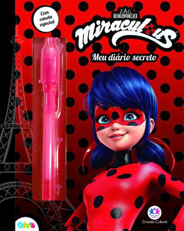 Livro - Ladybug - Meu diário de segredos - Com caneta especial Menor preço em Livro - Ladybug - Meu diário de segredos - Com caneta especial