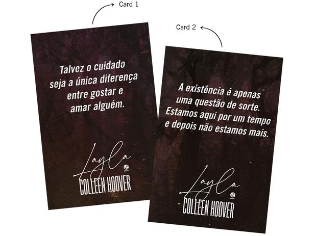 Livro Layla Colleen Hoover com Brinde