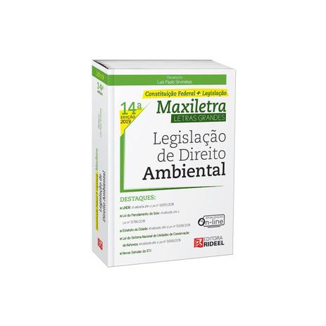 Livro - Legislação de Direito Ambiental - Sirvinskas - Rideel Menor preço em Livro - Legislação de Direito Ambiental - Sirvinskas - Rideel