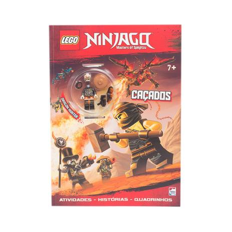 Livro - Lego Ninjago Master of Spinjitzu - Caçados Menor preço em Livro - Lego Ninjago Master of Spinjitzu - Caçados