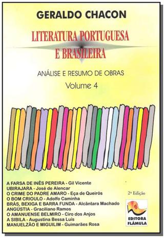 Livro - Literatura Portuguesa E Brasileira-V.4 - Geraldo chacon Menor preço em Livro - Literatura Portuguesa E Brasileira-V.4 - Geraldo chacon