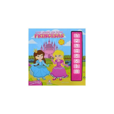 Livro - Livro sonoro com rimas princesas - Editora Menor preço em Livro - Livro sonoro com rimas princesas - Editora