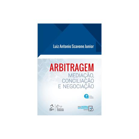 Livro - Manual de Arbitragem - Mediação e Conciliação - Scavone - Forense Menor preço em Livro - Manual de Arbitragem - Mediação e Conciliação - Scavone - Forense