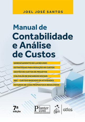 Livro - Manual de Contabilidade e Análise de Custos Menor preço em Livro - Manual de Contabilidade e Análise de Custos