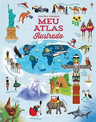 Livro - Meu atlas ilustrado Menor preço em Livro - Meu atlas ilustrado