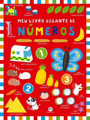 Livro - Meu livro gigante de números Menor preço em Livro - Meu livro gigante de números