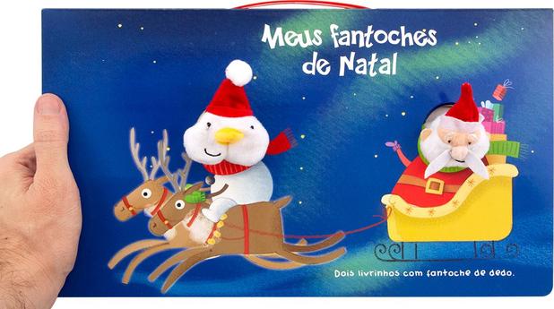 Livro - Meus fantoches de natal Menor preço em Livro - Meus fantoches de natal