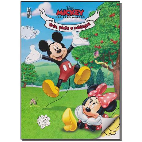 Livro - Mickey E Os Seus Amigos - Crie, Pinte E Rabisque - Ediouro ( normal ) Menor preço em Livro - Mickey E Os Seus Amigos - Crie, Pinte E Rabisque - Ediouro ( normal )