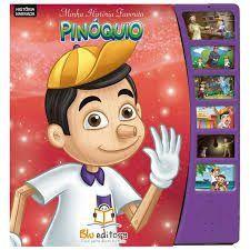 Livro Minha Historia Favorita Pinoquio Blu Editora Menor preço em Livro Minha Historia Favorita Pinoquio Blu Editora