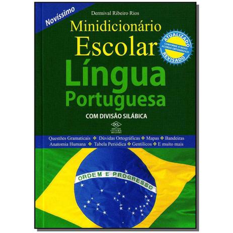 Livro - Mini Dicionario Escolar Lingua Port Com Div Silabi - Dcl Menor preço em Livro - Mini Dicionario Escolar Lingua Port Com Div Silabi - Dcl