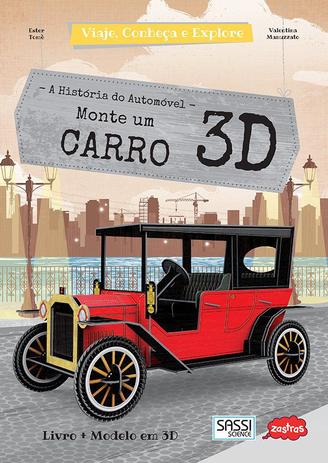 Livro - Monte um carro 3D : Viaje, conheça e explore Menor preço em Livro - Monte um carro 3D : Viaje, conheça e explore