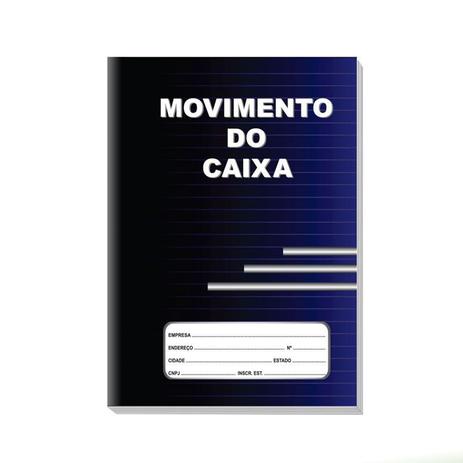 Livro Movimento Caixa Ofício São Domingos com 100 Folhas Menor preço em Livro Movimento Caixa Ofício São Domingos com 100 Folhas