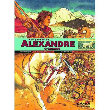 Livro - Nos passos... de Alexandre, O Grande Menor preço em Livro - Nos passos... de Alexandre, O Grande