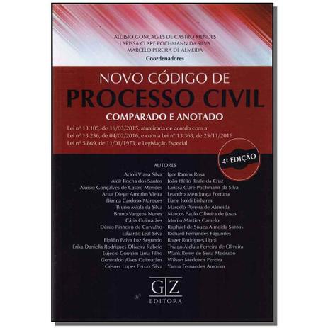 Livro - Novo Codigo De Processo Civil - 04Ed/17 - Gz editora Menor preço em Livro - Novo Codigo De Processo Civil - 04Ed/17 - Gz editora