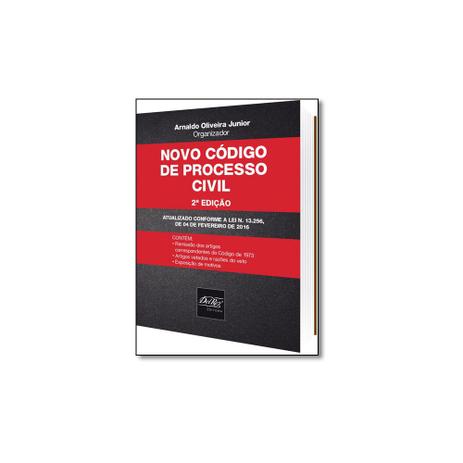 Livro - Novo Código de Processo Civil: Atualizado Conforme a Lei Nº 13.256, de 04 de Fevereiro de - Editora Menor preço em Livro - Novo Código de Processo Civil: Atualizado Conforme a Lei Nº 13.256, de 04 de Fevereiro de - Editora