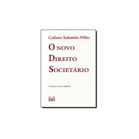Livro - Novo Direito Societário, O - Editora Menor preço em Livro - Novo Direito Societário, O - Editora