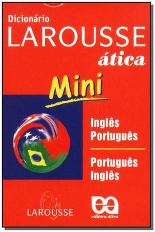 Livro - Novo Mini Dicionario Larousse Ingl./Port. - Atica Menor preço em Livro - Novo Mini Dicionario Larousse Ingl./Port. - Atica