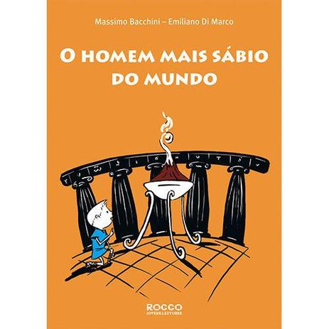 Livro - O homem mais sábio do mundo é ruim? Livro - O homem mais sábio do mundo é boa?