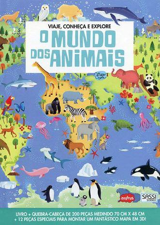 Livro - O mundo dos animais : Viaje, conheça e explore Menor preço em Livro - O mundo dos animais : Viaje, conheça e explore