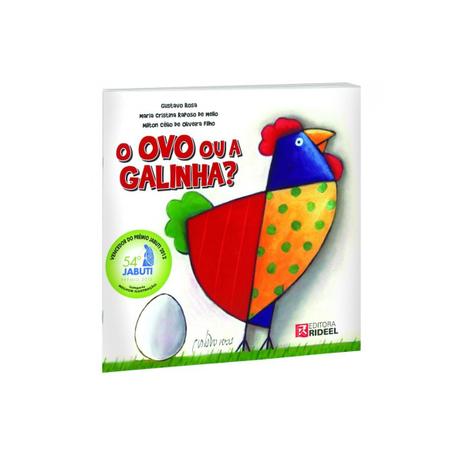 Livro - O Ovo ou a Galinha - Rosa - Rideel Menor preço em Livro - O Ovo ou a Galinha - Rosa - Rideel