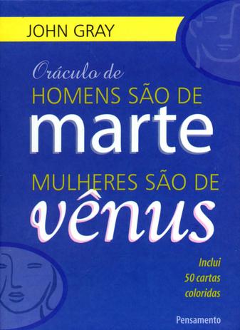 Livro - Oráculo de Homens São De Marte, Mulheres Sao de Vênus Menor preço em Livro - Oráculo de Homens São De Marte, Mulheres Sao de Vênus