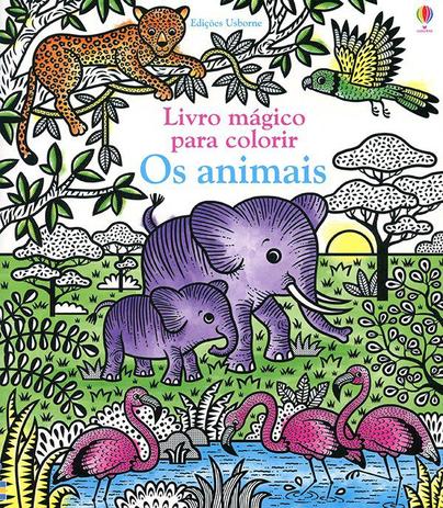 Livro - Os animais: Livro mágico para colorir Menor preço em Livro - Os animais: Livro mágico para colorir