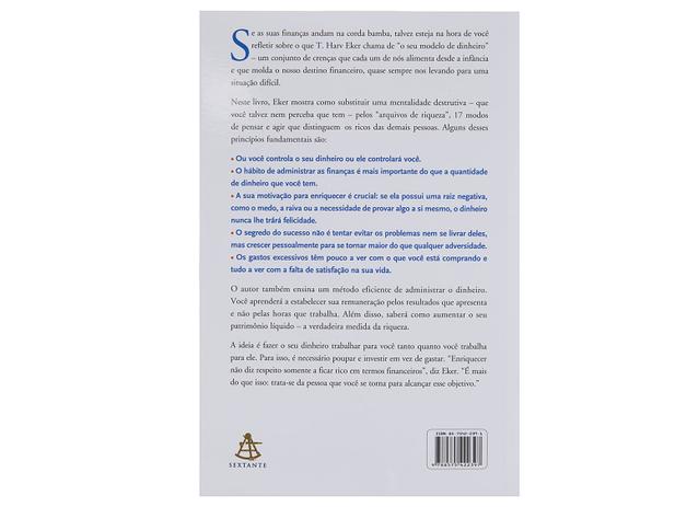 Livro Os Segredos da Mente Milionária T. Harv Eker