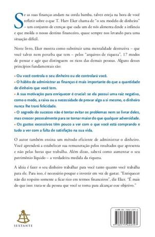 Livro Os Segredos da Mente Milionária T. Harv Eker