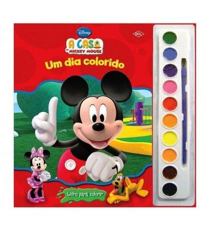 Livro Para Colorir A Casa Do Mickey Mouse DCL Menor preço em Livro Para Colorir A Casa Do Mickey Mouse DCL