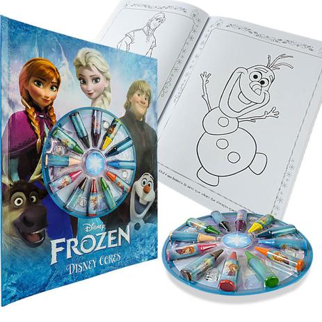 Livro para Colorir Frozen Disney Cores - DCL Menor preço em Livro para Colorir Frozen Disney Cores - DCL