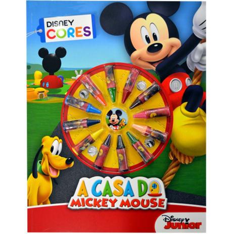 Livro para Colorir Mickey Disney Cores - DCL Menor preço em Livro para Colorir Mickey Disney Cores - DCL