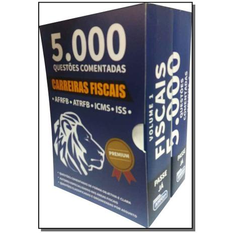 Livro - Passe Ja - 5.000 Questoes Com.Carreiras Fiscais 2V - Alfacon Menor preço em Livro - Passe Ja - 5.000 Questoes Com.Carreiras Fiscais 2V - Alfacon