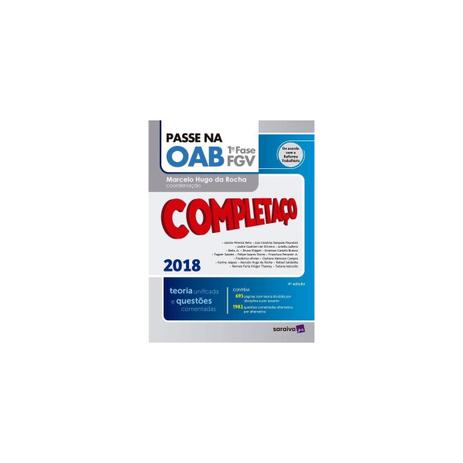 Livro - Passe na OAB 1ª Fase Fgv - Rocha - Saraiva Menor preço em Livro - Passe na OAB 1ª Fase Fgv - Rocha - Saraiva