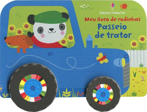 Livro - Passeio de trator : Meu livro de rodinhas Menor preço em Livro - Passeio de trator : Meu livro de rodinhas